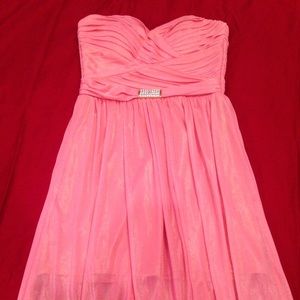 Strapless dress
