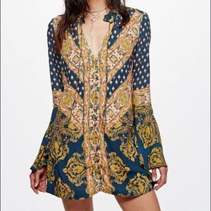 Free People navy Magic Mystery tunic