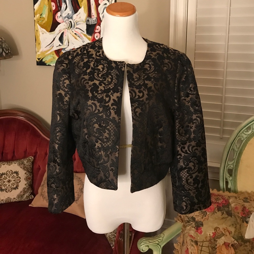 Ann Taylor Loft bolero jacket sz 14