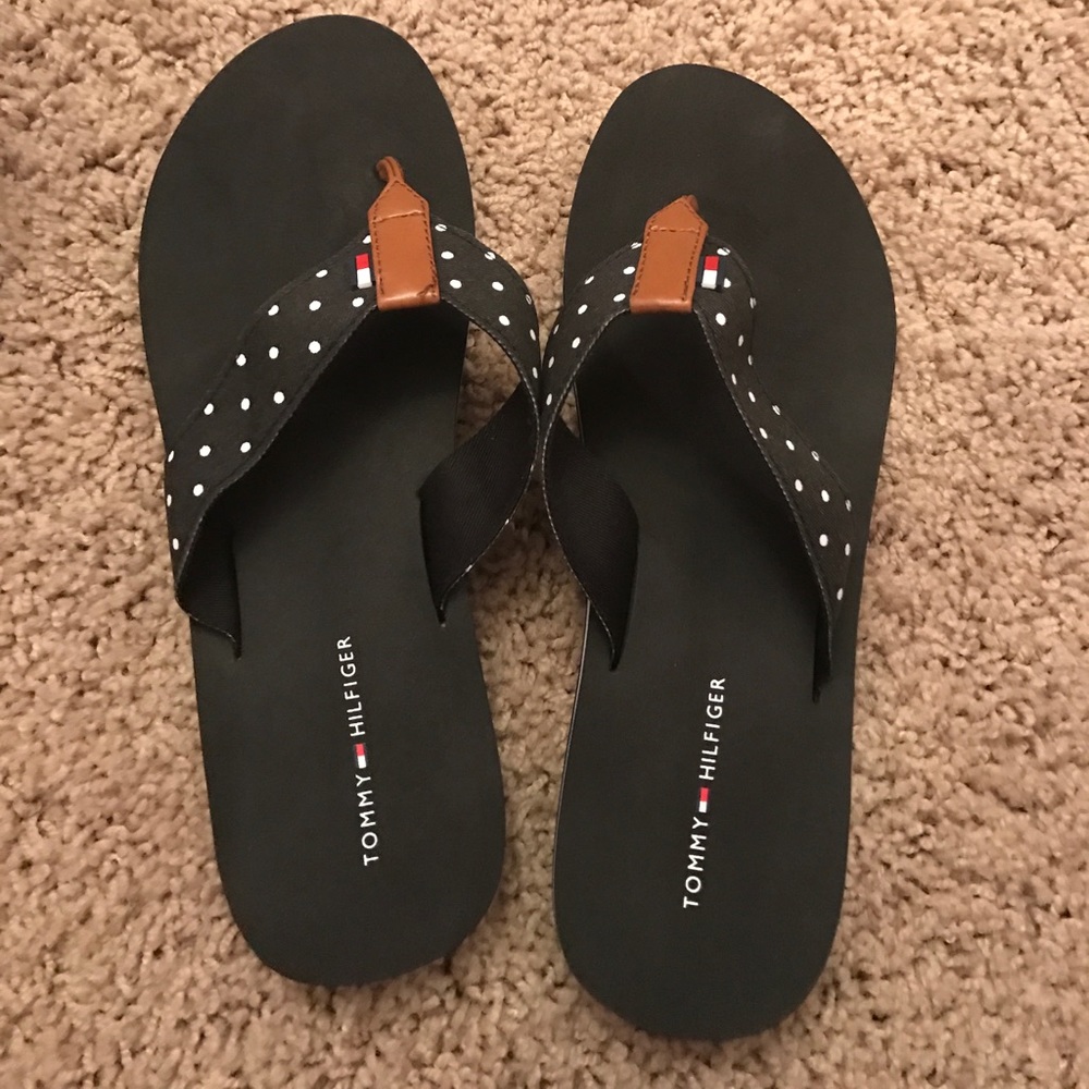 Tommy Hilfiger flip flops