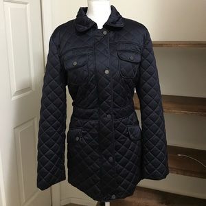 ⬇️Calvin Klein quilted coat snap close size XL