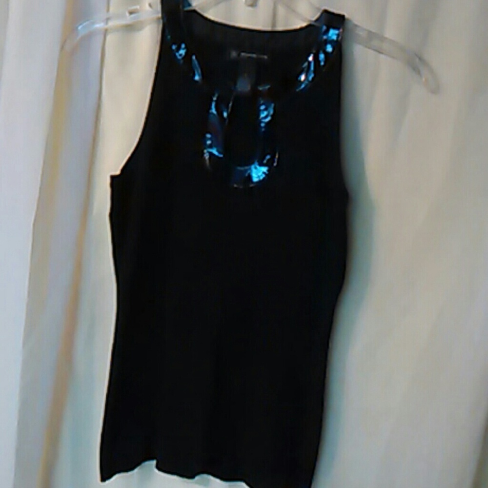 INC Patten leather top