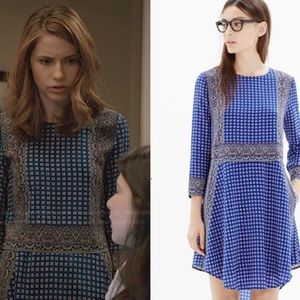 madewell boho silk dress