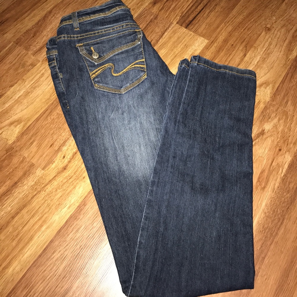 Blue asphalt jeans