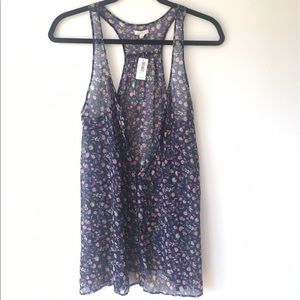 🚫SOLD🚫Aerie sheer Floral Top M
