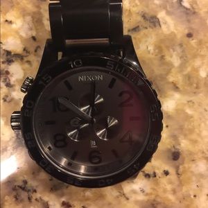 Nixon 51-30 Chrono Black 51mm with new steel band