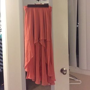 Coral skirt