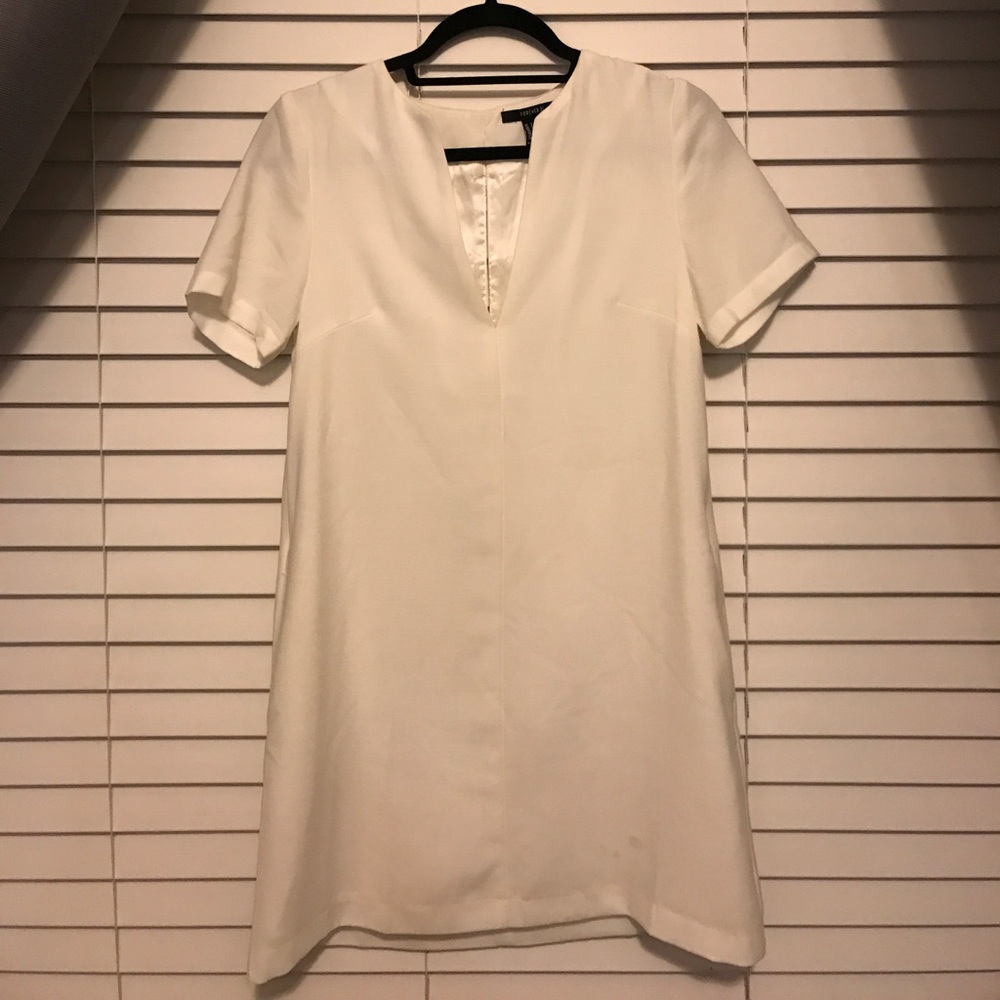 Forever 21 white shift dress