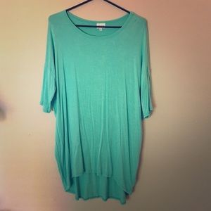 LuLaRoe Teal Long Tee
