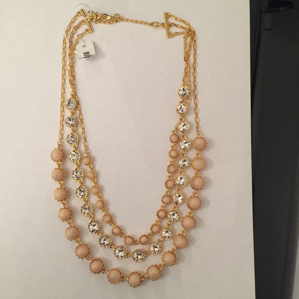 Ann Taylor Trio layer necklace - Picture 5 of 8