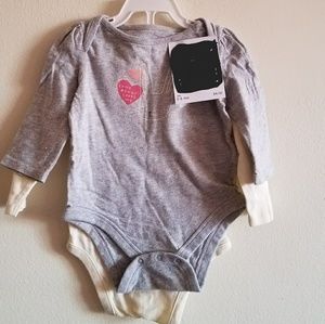 2pc Baby Gap Onesies Set