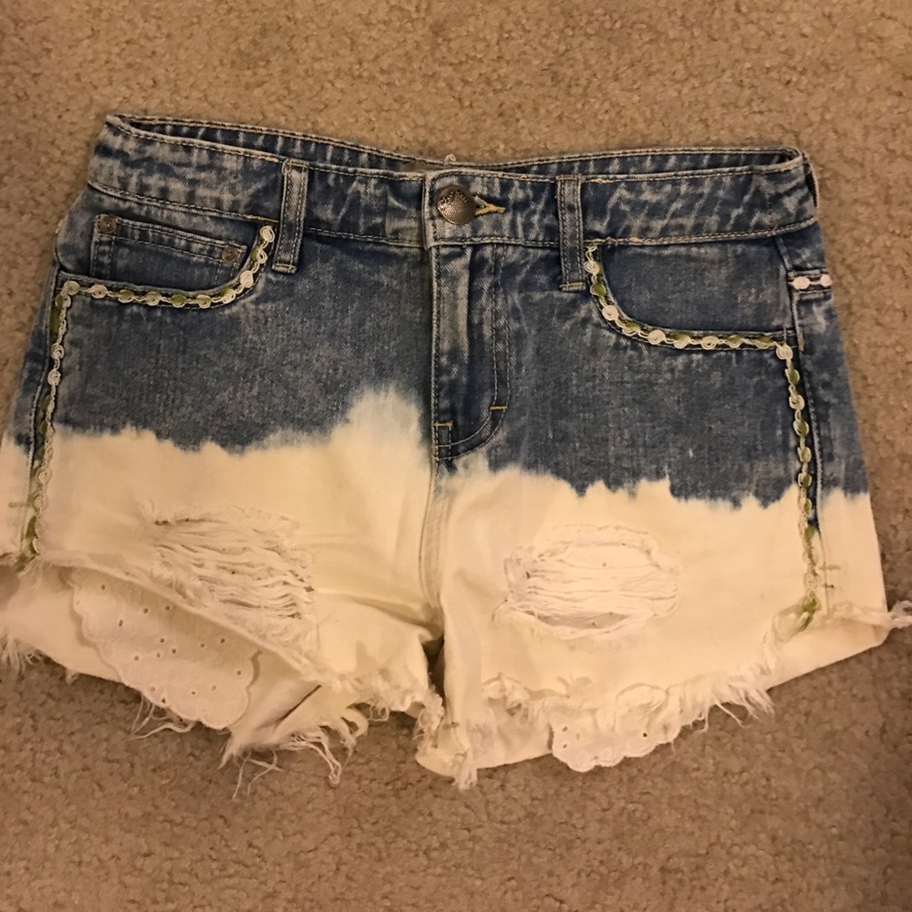 Free people Jean shorts