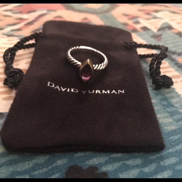 David Yurman amethyst ring - Picture 7 of 8