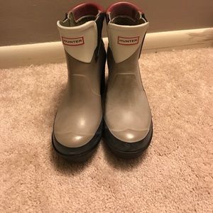 Authentic Hunter Boot Stack Heel