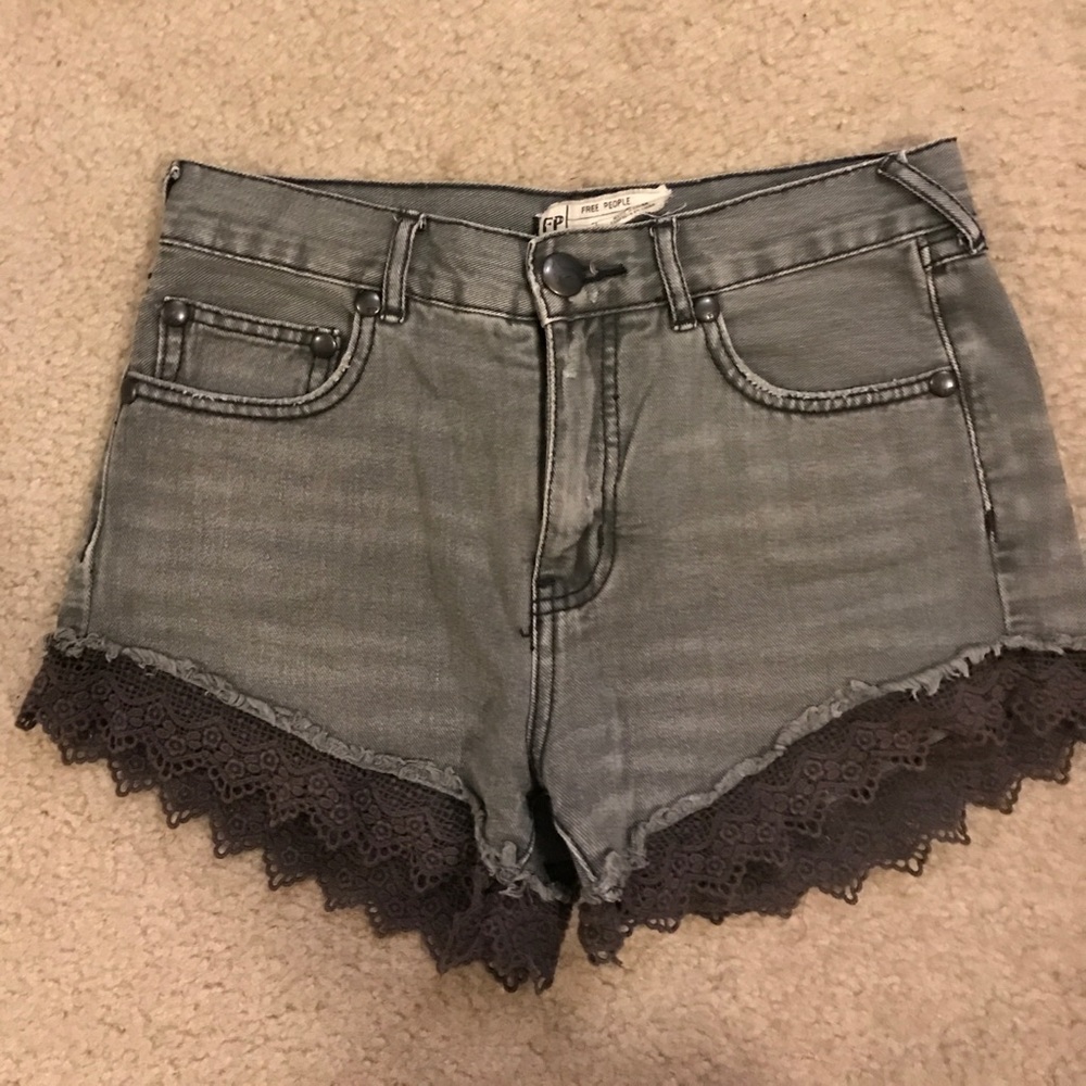 Free people Jean shorts