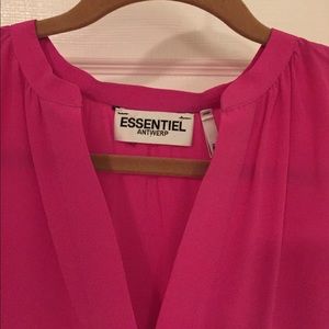 WANT Les Essentiels Tops - SALE! Worn once. Essential Antwerp silk pink shirt WANT Les Essentiels Tops - SALE! Worn once. Essential Antwerp silk pink shirt