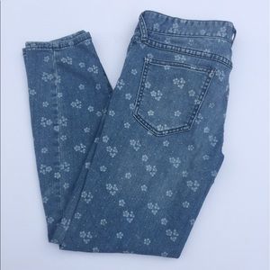 SALE Free People Ditzy Floral Jeans Ankle Crop