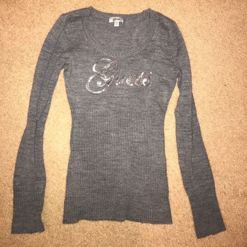 Guess sequined FORM FITTING long sleeve
