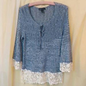 INC loose knit sweater