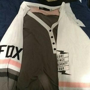 Fox long-sleeved T shirt