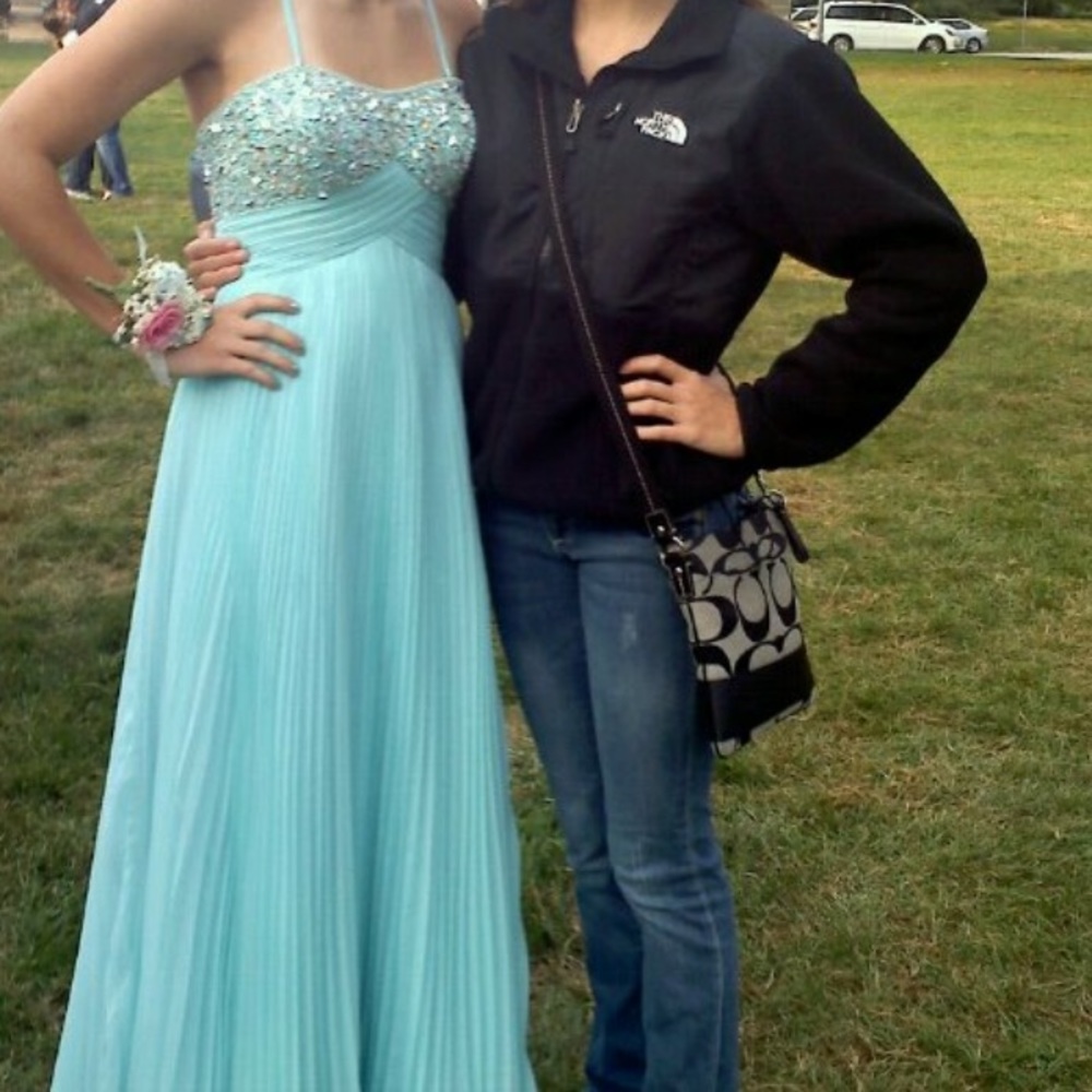 Blue prom/homecoming dress! Size 4