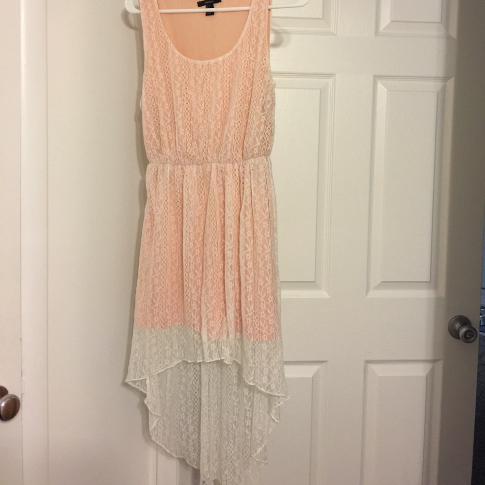 Lace Coral Dress
