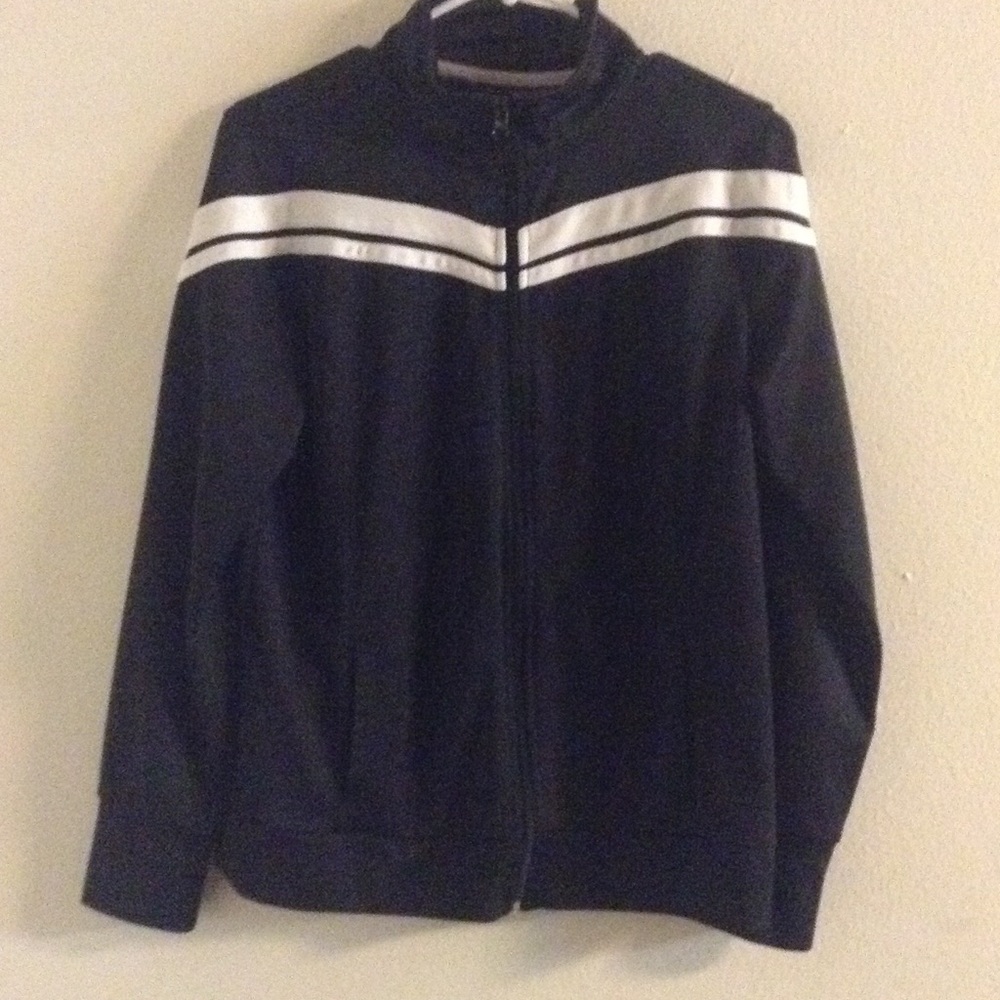 Black and white jacket