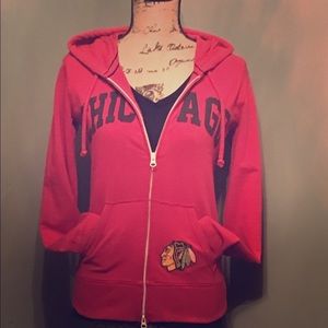 Chicago Blackhawks zip-front hoodie - small