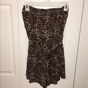 Cheetah romper