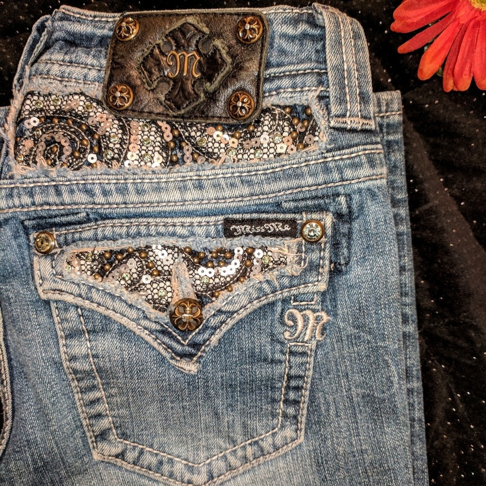 Miss Me Boot Cut Jeans