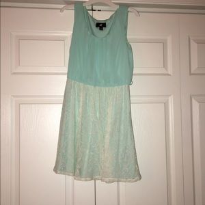 Teal/ mint dress