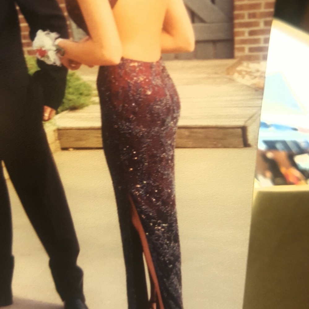 Prom or pageant dress worn once! Price drop
