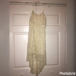 Cream lace dress