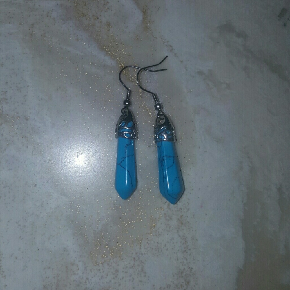 Turquoise stone  earrings