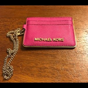 Michael Kors limited edition id holder keychain