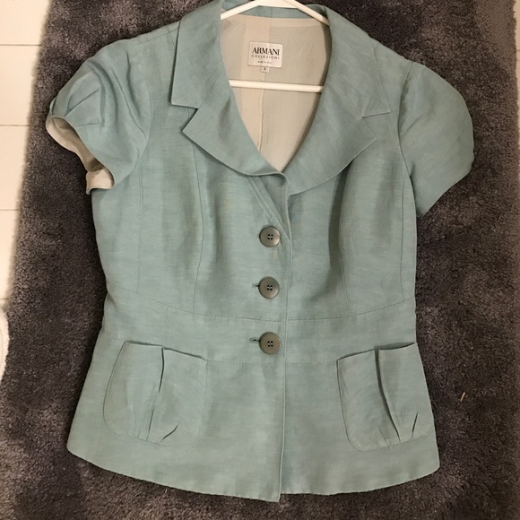 Armani collezioni short sleeve jacket ❤ - Picture 2 of 4