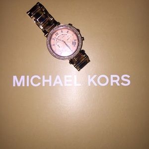 MK Rose Gold Watch