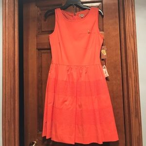 Cute orange sun dress!