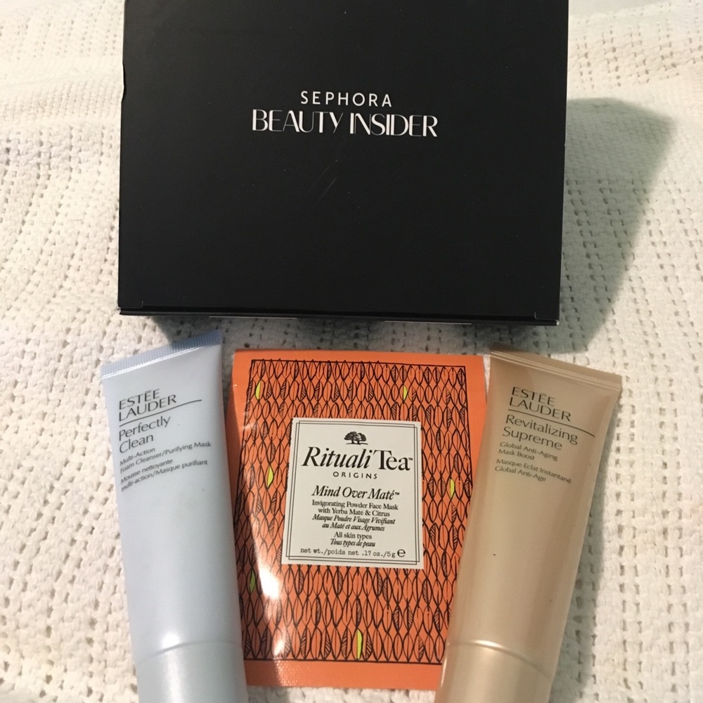 Skincare samples