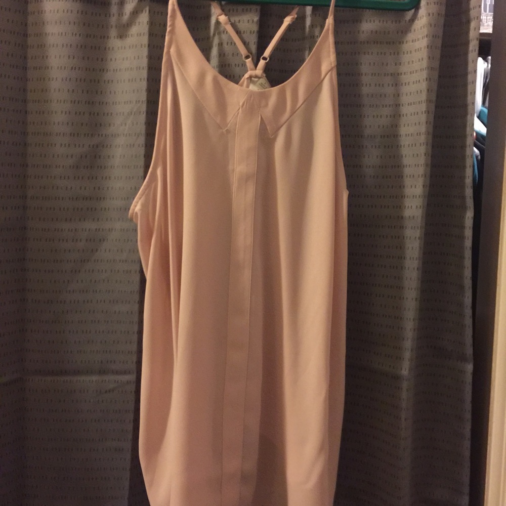 Lauren Conrad Blush formal tank