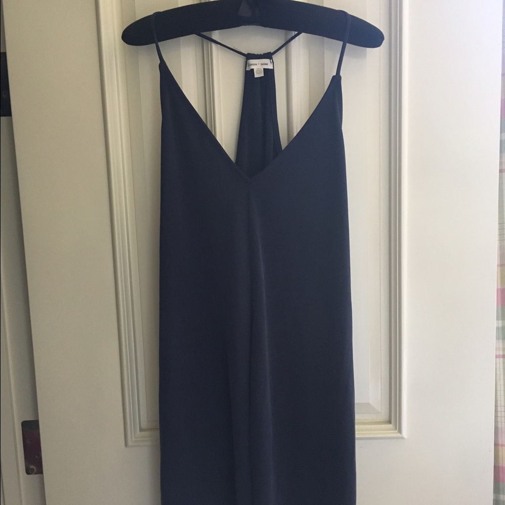 urban outfitters navy dress