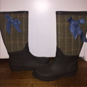 J. Crew rain boots