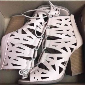 Charlotte Russe Nude Wedges