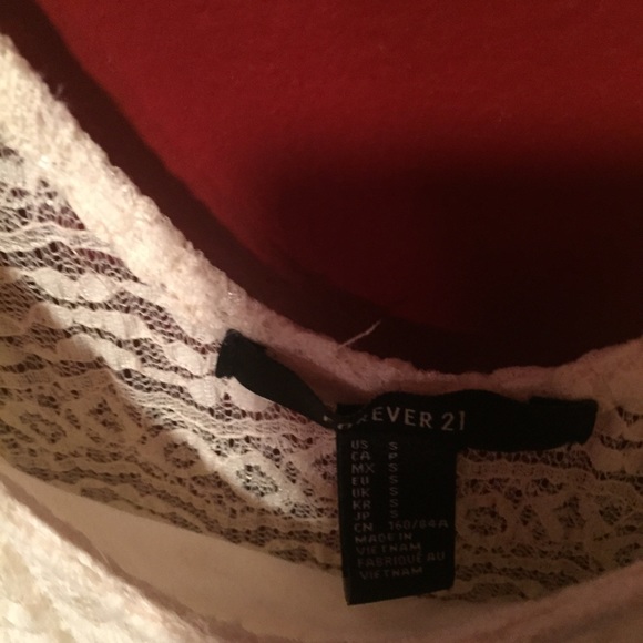 Forever 21 white lace dress - Picture 3 of 3