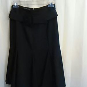 INC wide belt at hips skirt