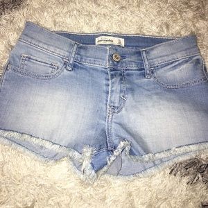 Abercrombie kids jean shorts