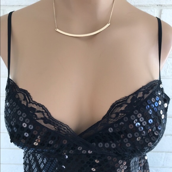 Express sequence dress •  never worn, has tag !!! - Picture 3 of 4