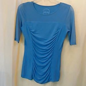 INC powder blue top