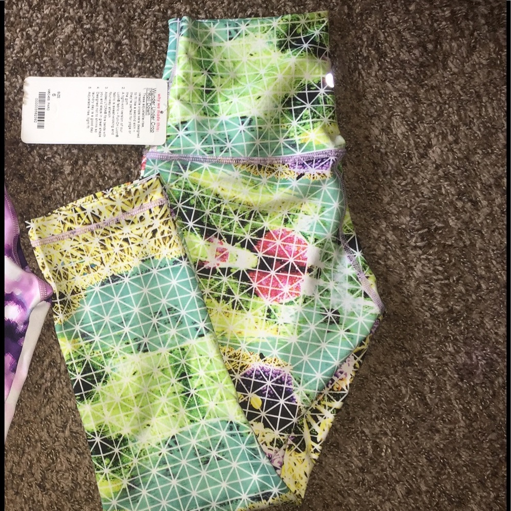 Lululemon paradise grid sz 6 nwt