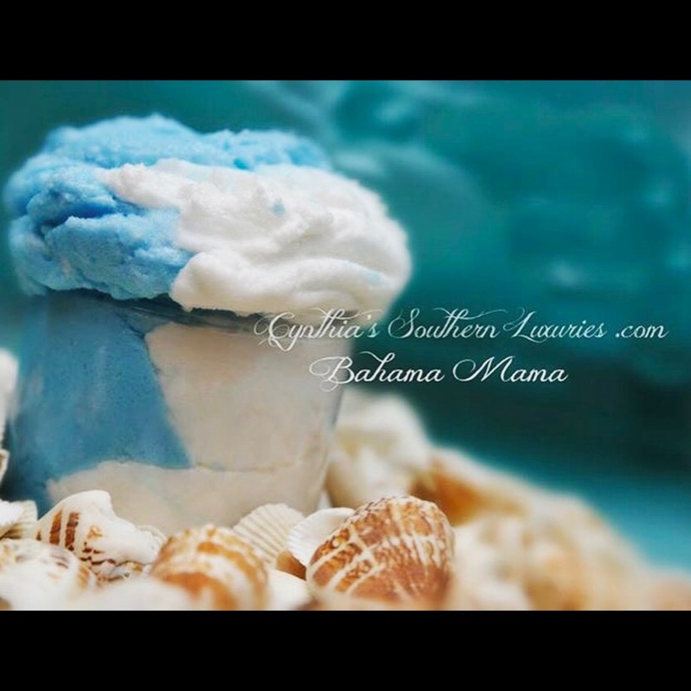 Foaming butter sugar scrub